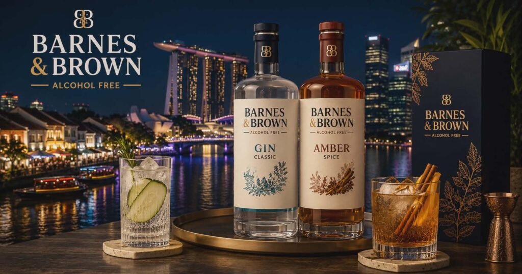 Not Drinking? You're Suddenly the Beverage Industry's Favourite Customer barnes and brown singapore alcohol free